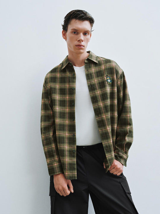 Bedruckte Karohemden