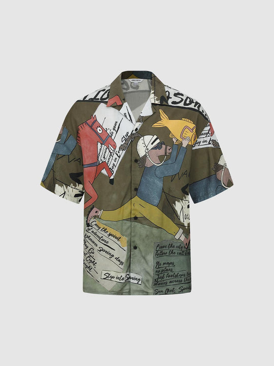 Printed Short Sleeve Shirts