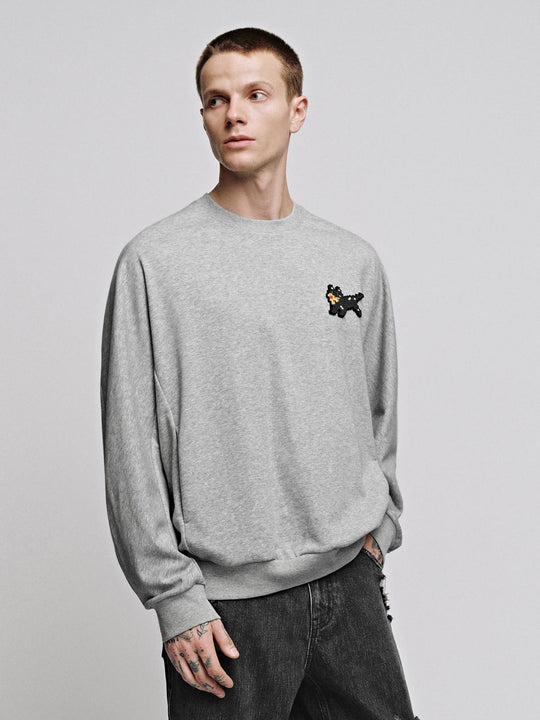 Grafik Kontrast Sweatshirts