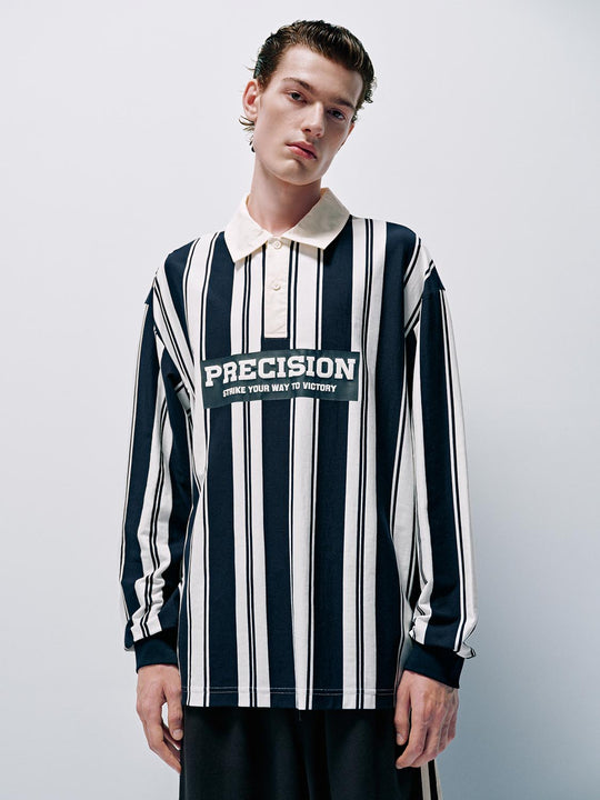 Striped Printed Polo Shirts