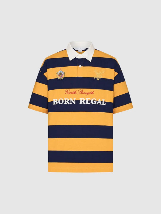 Striped Rugby Striped Polo Shirts