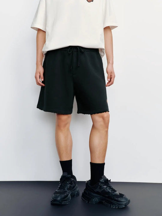 Thick Stretch Drawstring Pull On Shorts