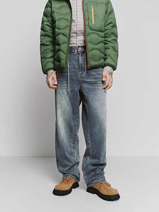 Jeans a gamba dritta