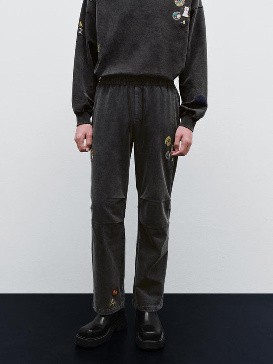 Pull On Wide Leg Jeans