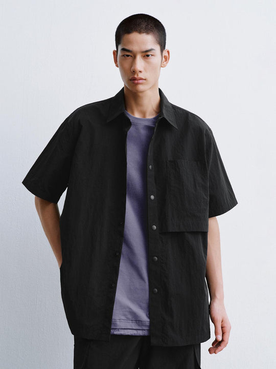 Patch Pocket Short Sleeve Shirts