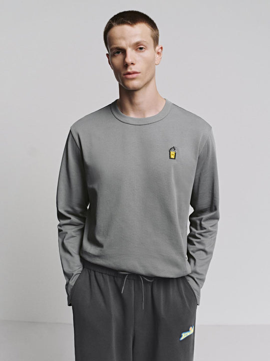 Langärmelige bedruckte T-Shirts