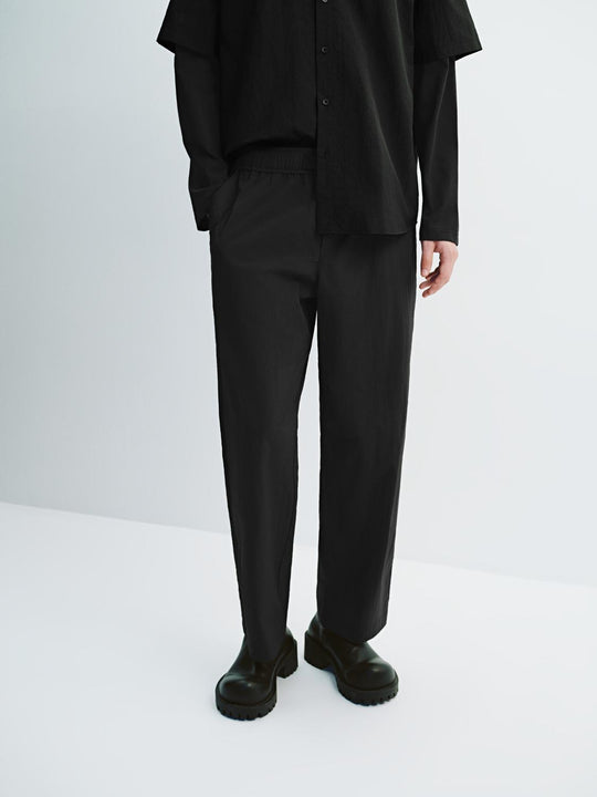 Pantalon à jambes larges