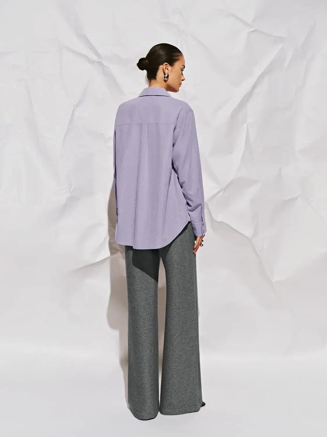 Button Up Loose Fit Shirts by Urban Revivo Fashion