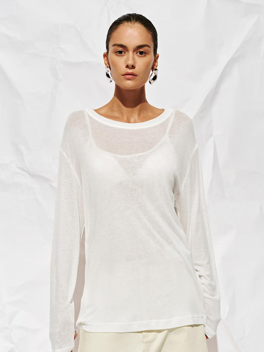 T-shirts à manches longues rayés