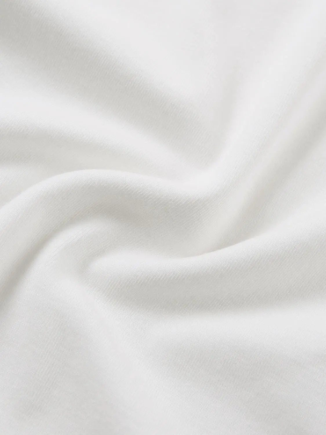 Tank Top white fabric close-up, soft and smooth texture
