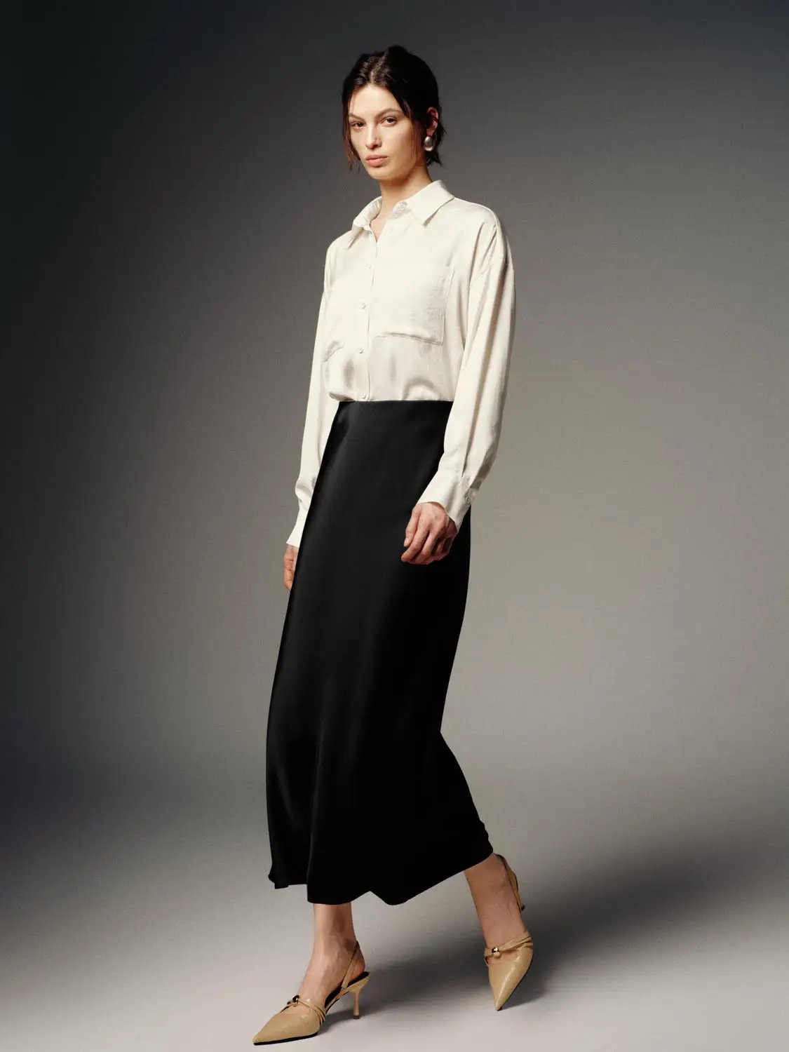 Fishtail Midi Skirts by Urban Revivo Fashion