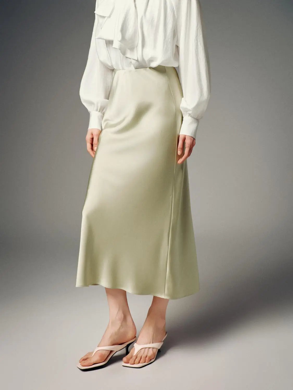 Fishtail Midi Skirts by Urban Revivo Fashion