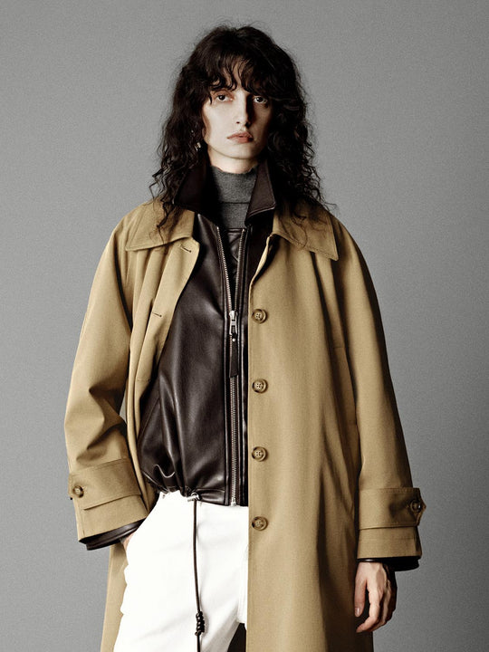 Manteaux trench oversize