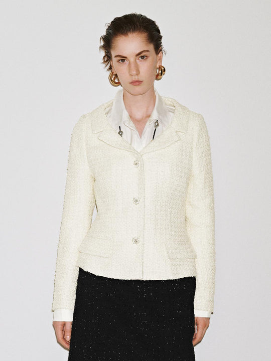 Knopfverschluss Revers Slim Fit Jacken