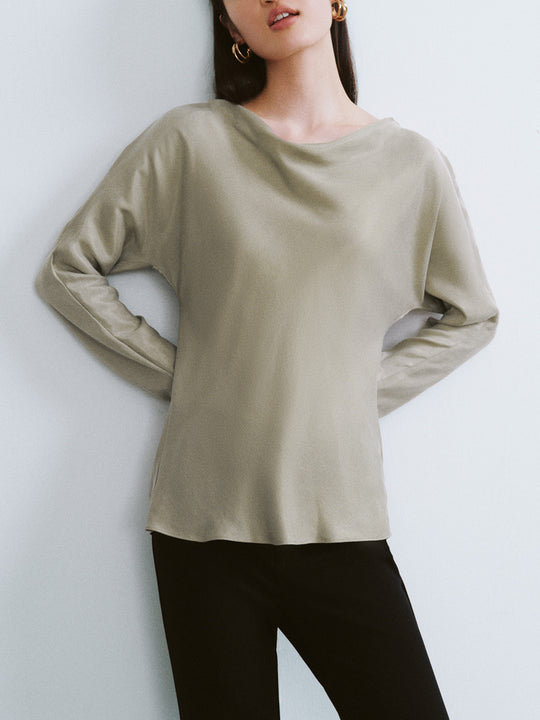 Camicetta skater con collo a cappuccio