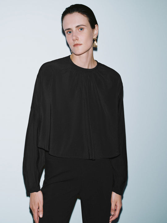 Chemise ample à enfiler