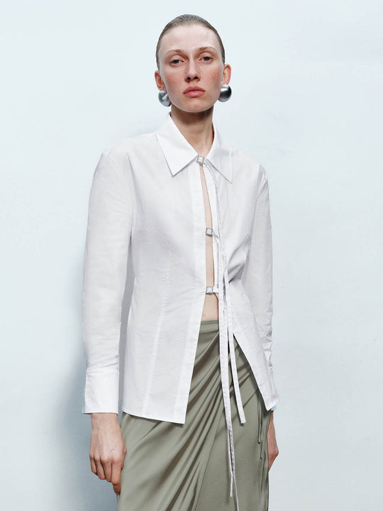 Lace Up Front Shirts