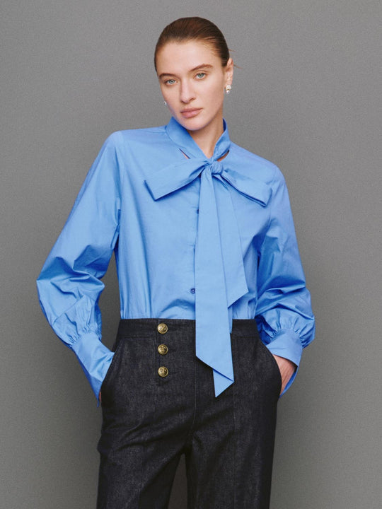 Bow Dekor Langarmshirts