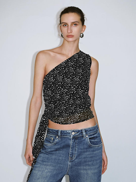 Débardeurs à bretelle unique