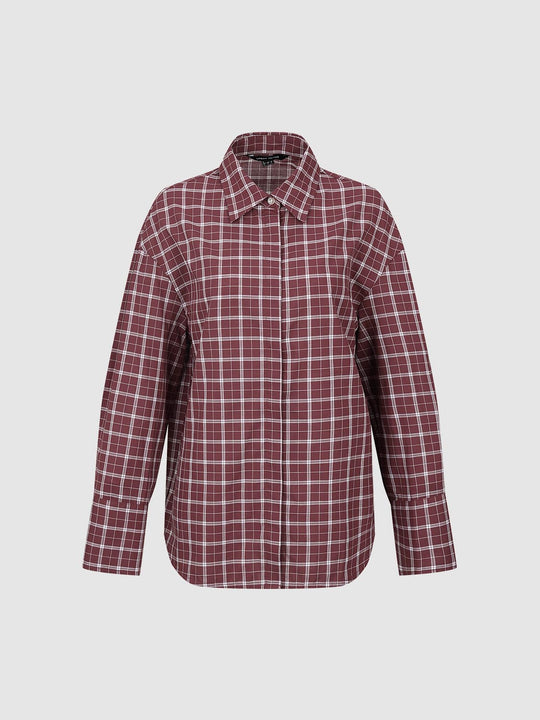 Camisas de cuadros abotonadas