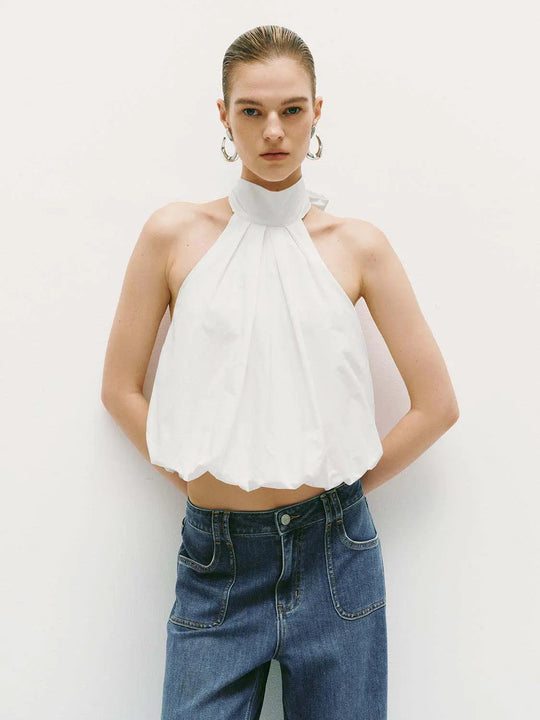 Premium Cotton Lined Slight Stretch Sleeveless Overhead Shirt