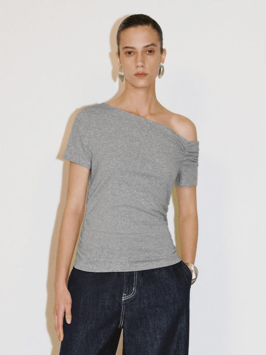 T-shirts à une épaule