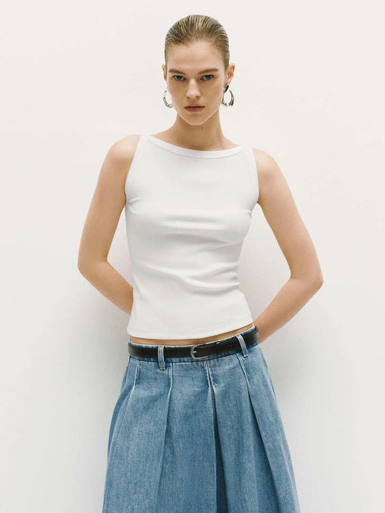 Cotton Thick Stretch Vest