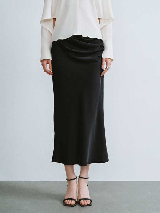 Jupe mi-longue à queue de poisson