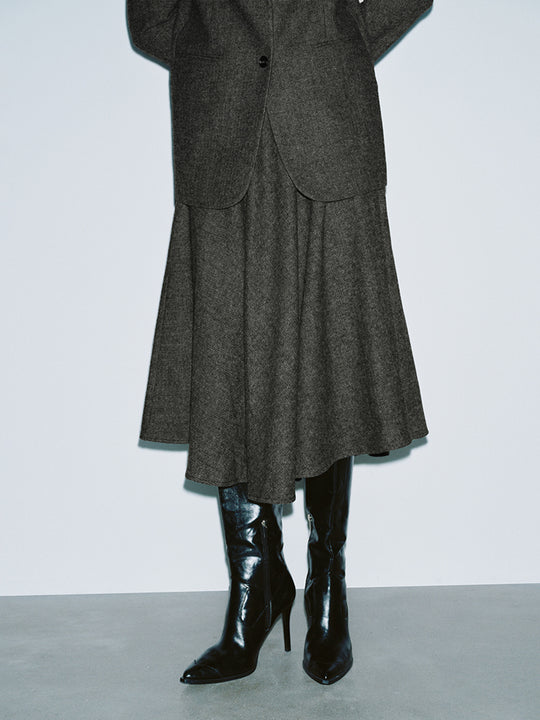 Jupes évasées en A