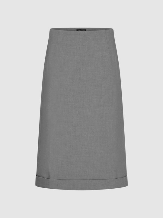 Faldas largas rectas