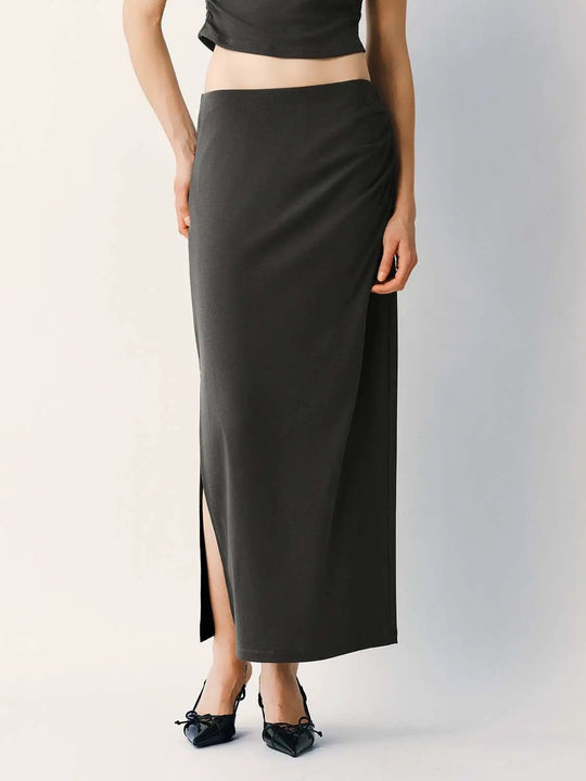 Cotton Stretch Skirt