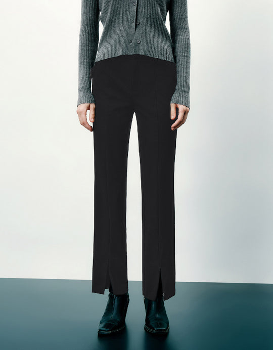 Pantaloni lunghi dritti intrecciati