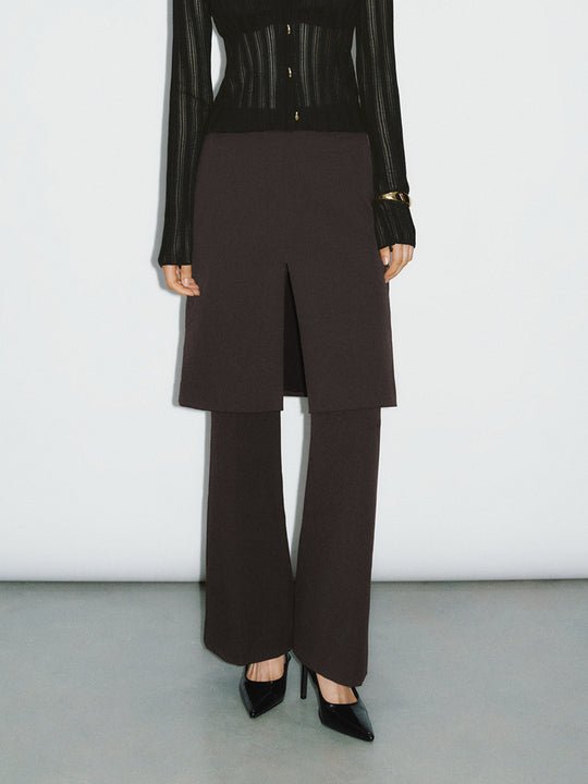 Gonna a strati Pantaloni svasati