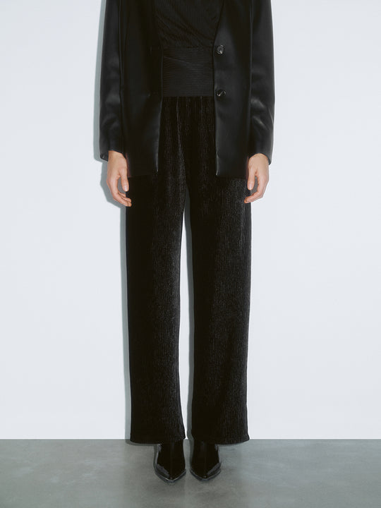 Regular Wide-Leg Pants