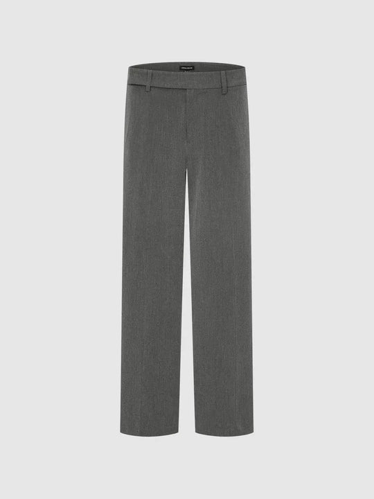 Tailored With Slight Stretch Straight Leg Pants