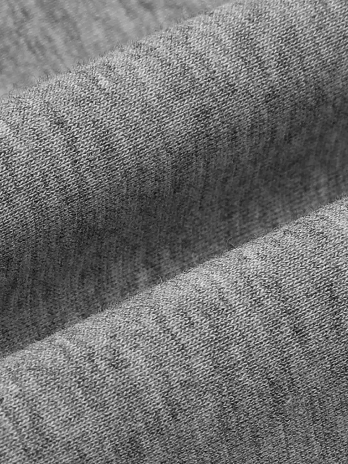 Urban Revivo Fashion wide-leg pants in gray denim fabric texture close-up