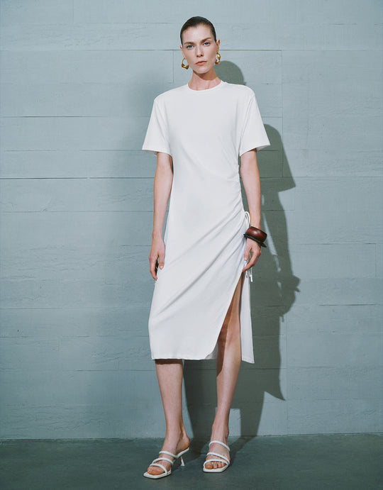 Skaterkleid mit Rüschen