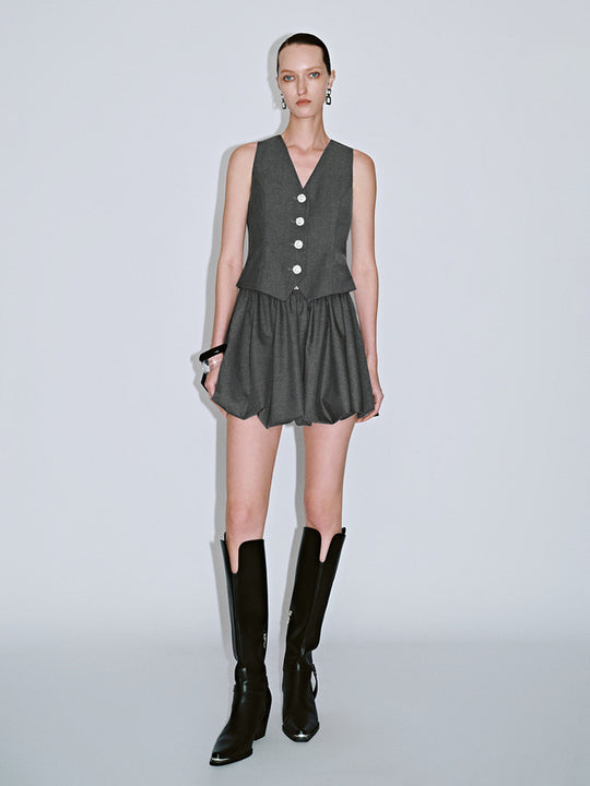 Tailored Sleeveless A-Line Dresses