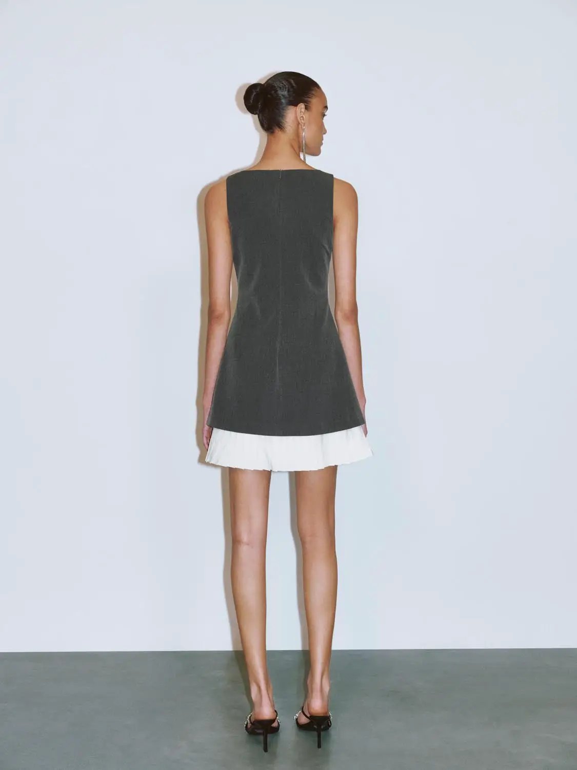 2 In 1 Sleeveless Straight Dresses by Urban Revivo Fashion