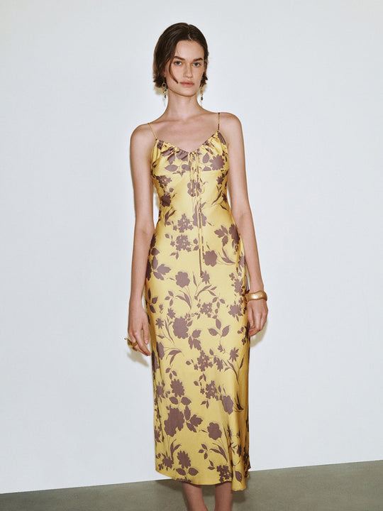 Floral Cami A-Line Dresses