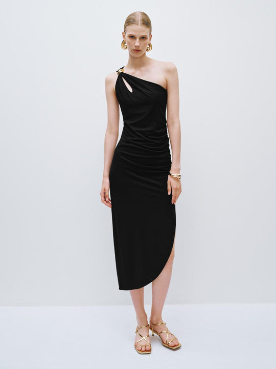 One Shoulder Skinny-Fit Dresses