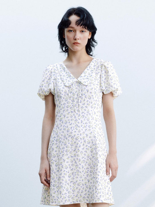 Vestidos Mini Skater Florales