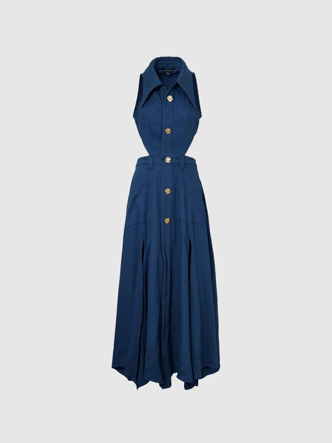 Cut Out Sleeveless Maxi Dresses by Urban Revivo Fashion