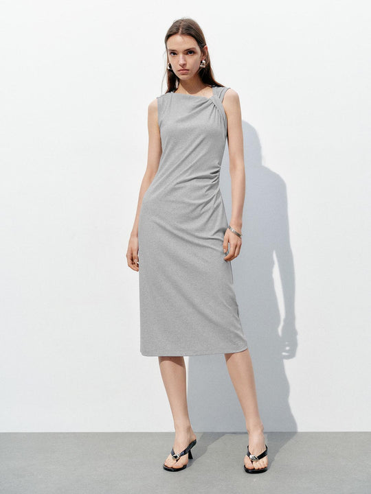 Robes longues sans manches skinny-fit