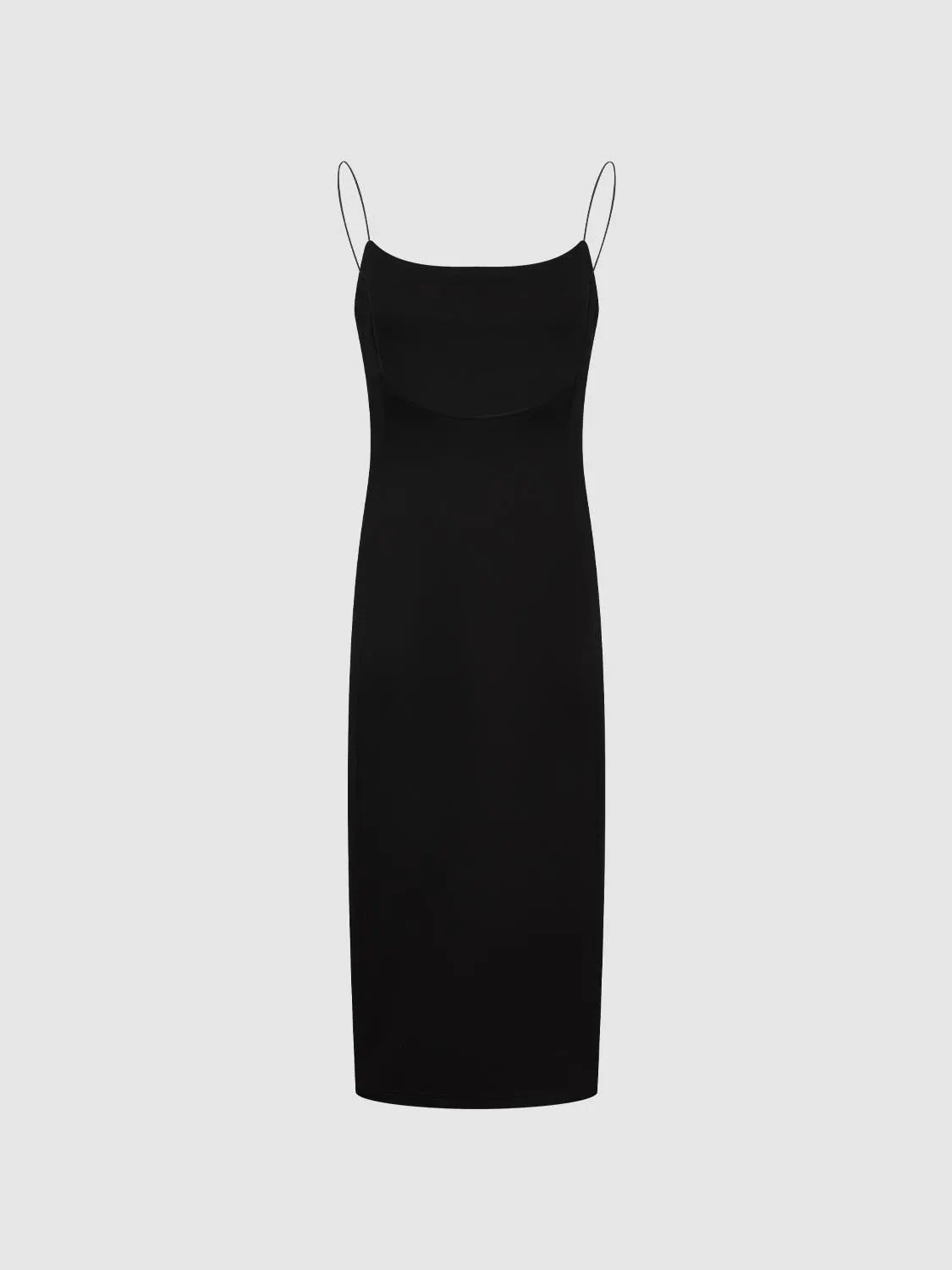 Strap Skinny Fit Midi Dresses by Urban Revivo Fashion