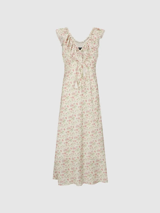 Floral Print Lightweight Dress