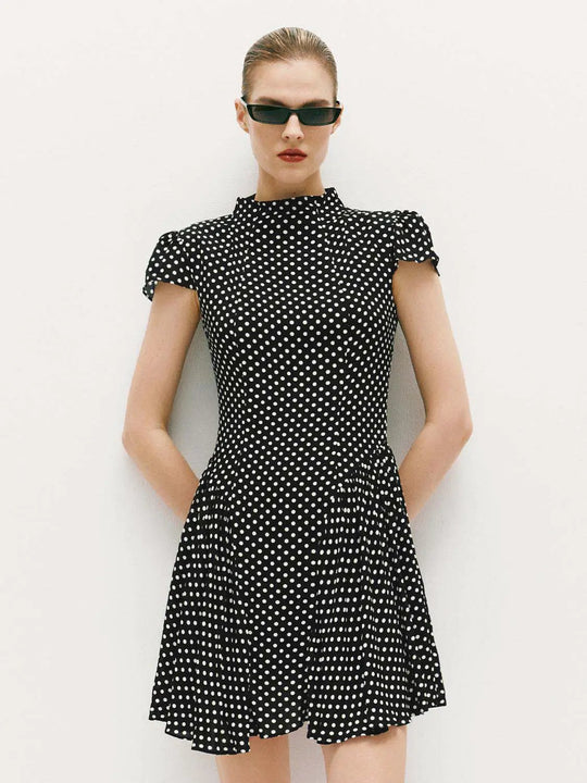 Viscose A-Line Dress