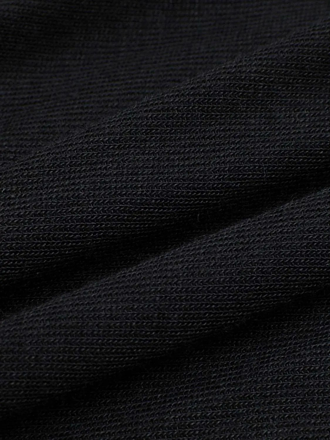 A-Line dress by Urban Revivo Fashion in black knit fabric