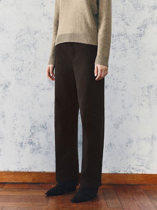 Jean en denim à jambe droite