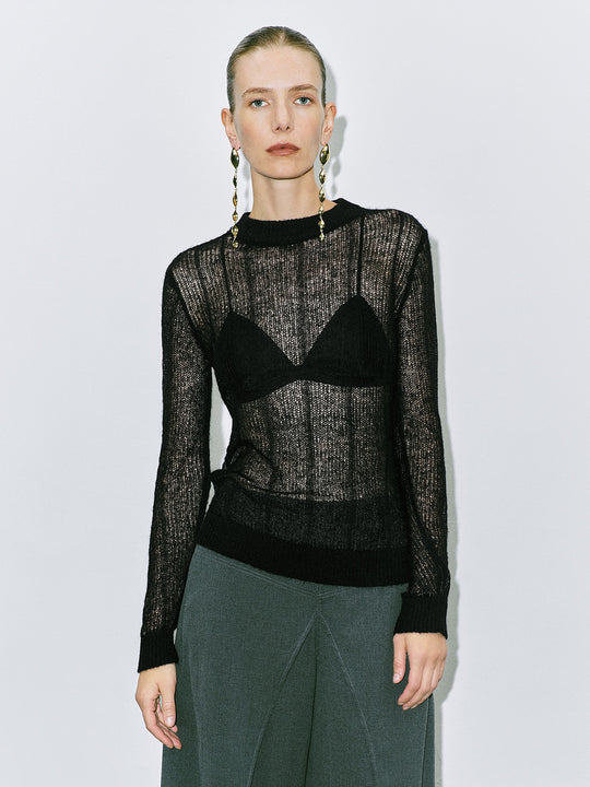 T-shirts tricotés en maille